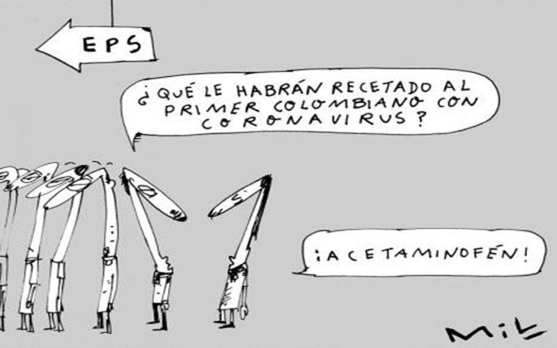  Conversando en la fila