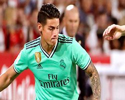  James reaparece con el Real Madrid luego de 2 meses y medio