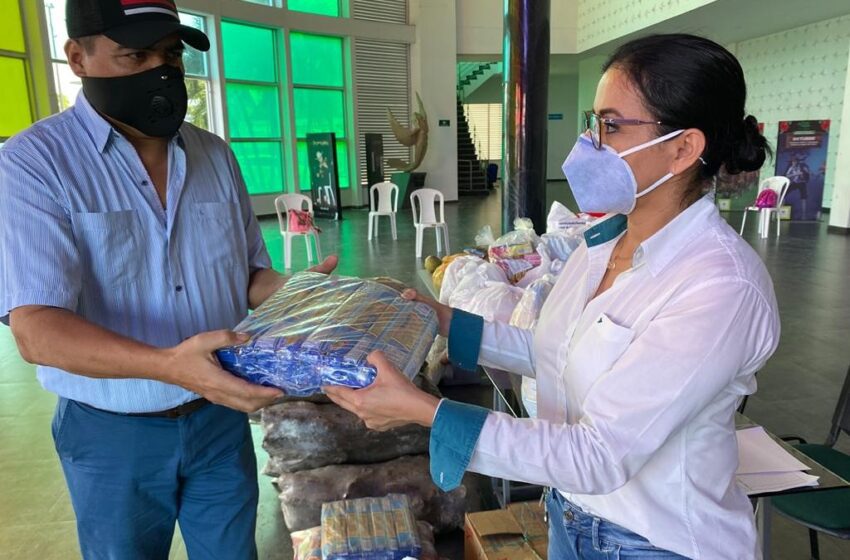  Banco de alimentos para los artistas apoyado por el Instituto Departamental de Cultura