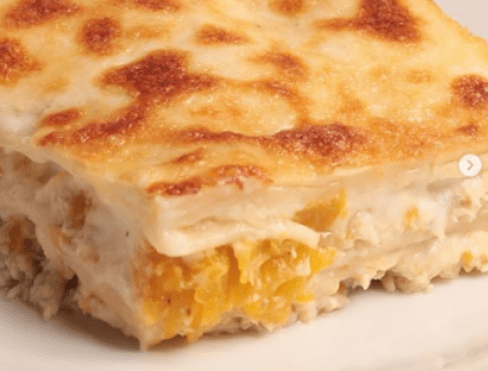  Lasagna de auyama ¡Una alternativa para que los más pequeños coman verduras!