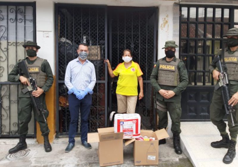  Con recursos de los funcionarios Restitución de Tierras entrega mercados