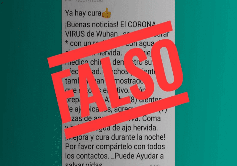 Noticias falsas siguen produciendo pánico en el tiempo de pandemia