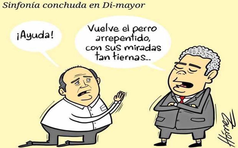  La misma rosca pidiendo auxilio