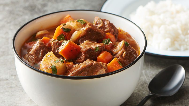  Deliciosa carne guisada, llena de sabor