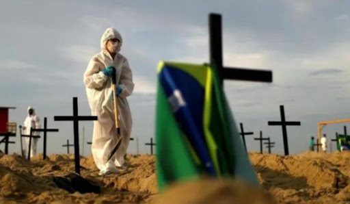  Brasil roza las 73.000 muertes y 1,9 millones de infectados por coronavirus