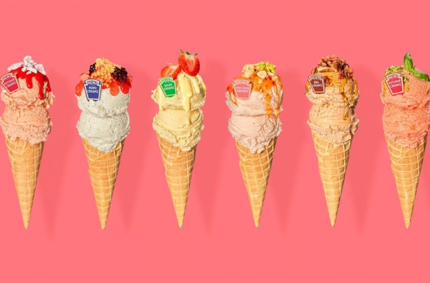  Helado de mayonesa y ketchup, el último hit gastronómico en Reino Unido