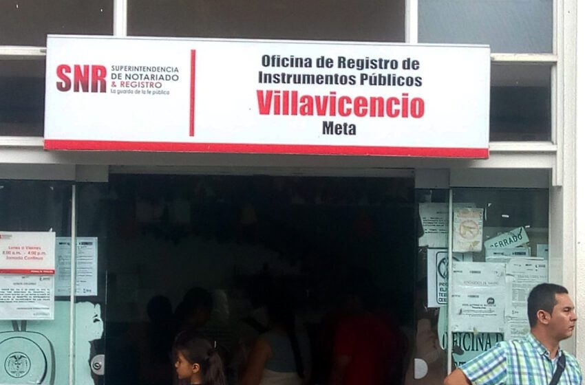  Este jueves reabren oficina de Registro de Instrumentos Públicos