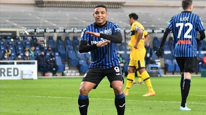  Muriel encadena por primera vez cuatro partidos seguidos marcando en Italia