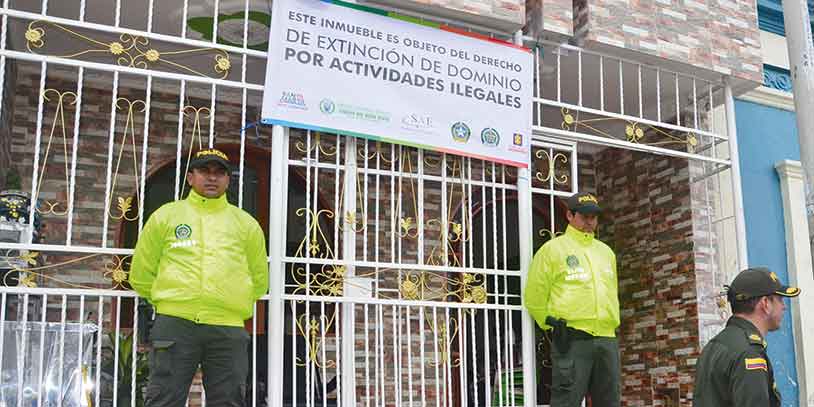 ¿Por qué remodelan una casa que debe ser destruida por orden judicial con extinción de dominio?