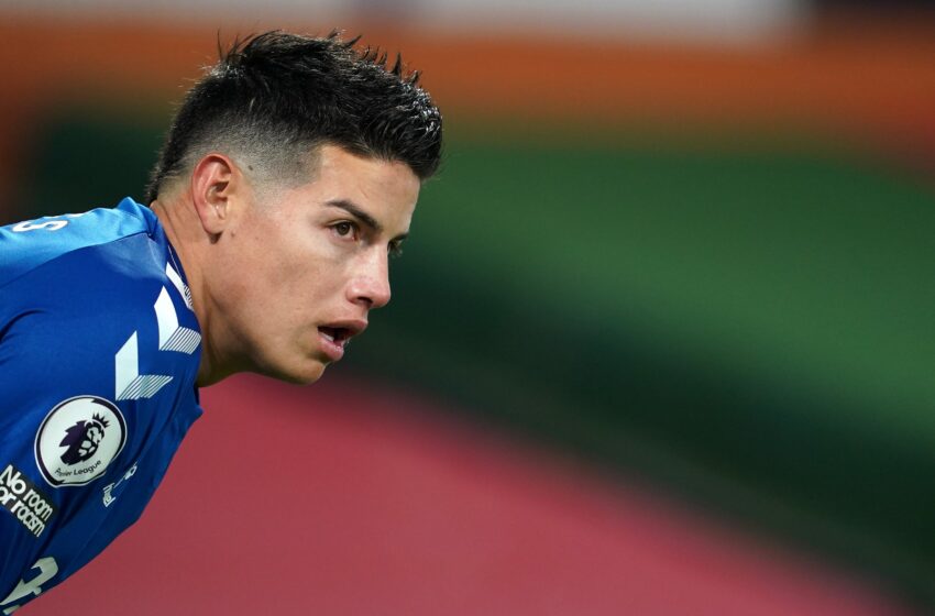  James Rodríguez no está bien físicamente y es desconvocado para la Copa América 2021