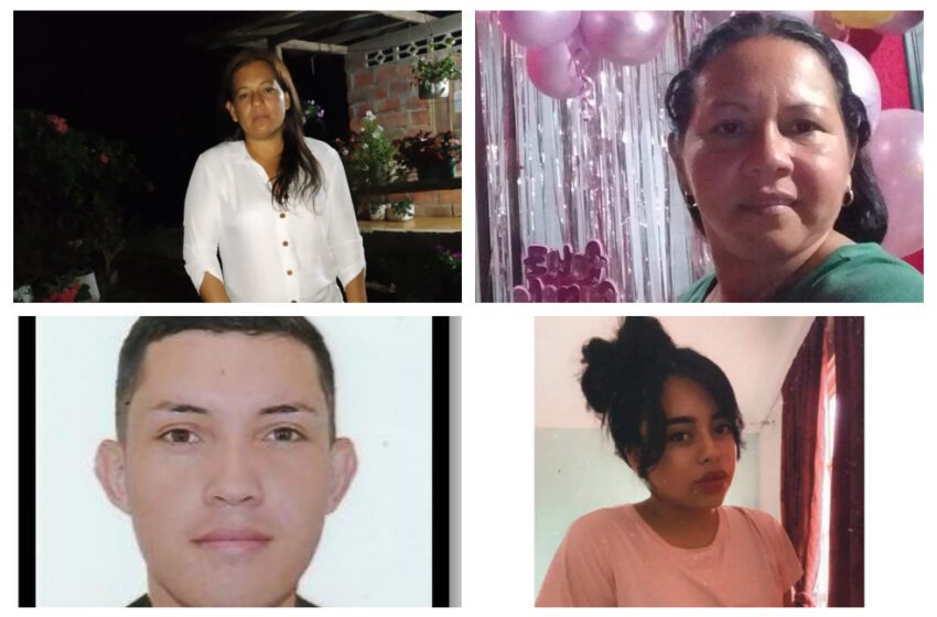  $20 millones de recompensa por información sobre las 4 personas desaparecidos en Mesetas