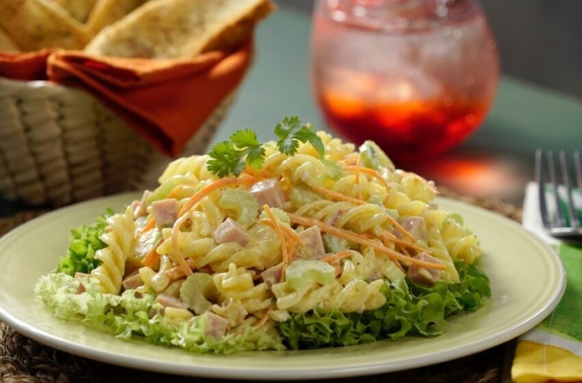  Prueba esta divina ensalada de pasta hawaiana