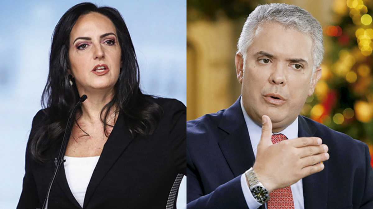  La social vacanería es lo único que representa Iván Duque, señala María Fernanda Cabal.