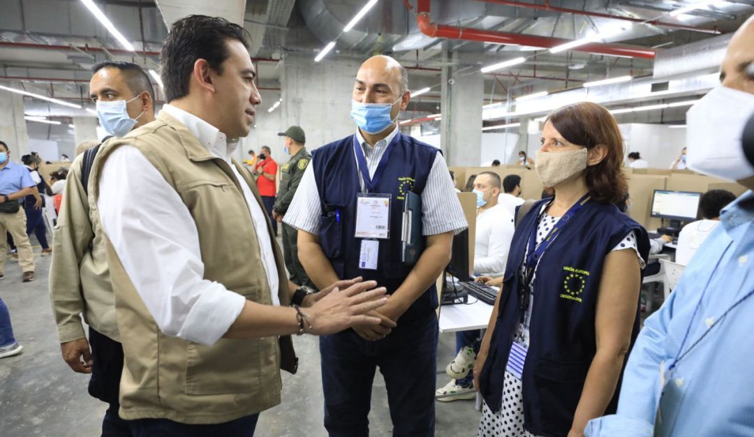  LISTAS LAS ELECCIONES DEL DOMINGO. SIMULACRO FUE UN ÉXITO, DICE LA REGISTRADURÍA.