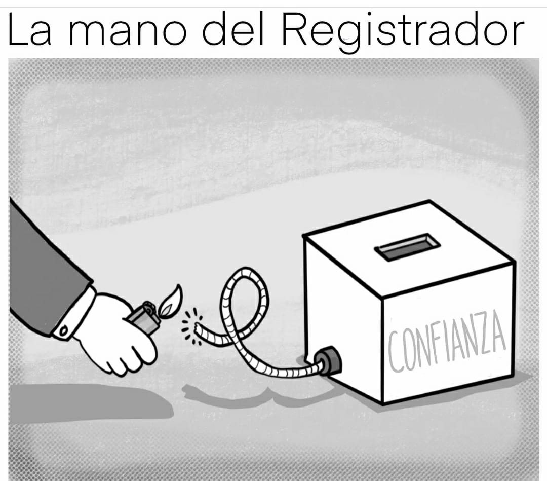  LA MANO DEL REGISTRADOR