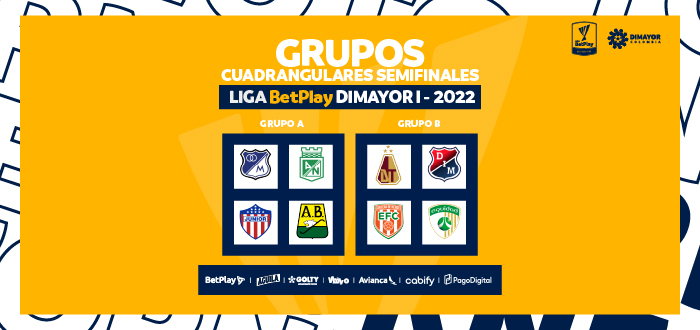  La Dimayor dio a conocer la forma como jugarán los cuadrangulares del fútbol profesional