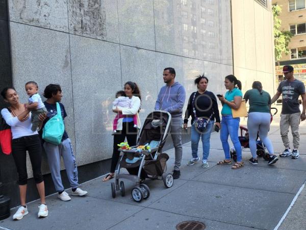 EEUU INMIGRACIÓN – Una ONG ha acogido cifras «sin precedentes» de venezolanos en Nueva York