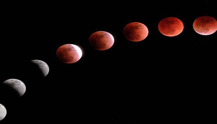  Último Eclipse total de luna se registró esta madrugada