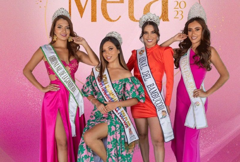  Quedaron definidas las embajadoras del Meta a los certámenes de belleza