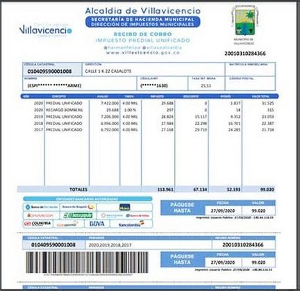  El Predial es una papa caliente para el próximo alcalde de Villavicencio