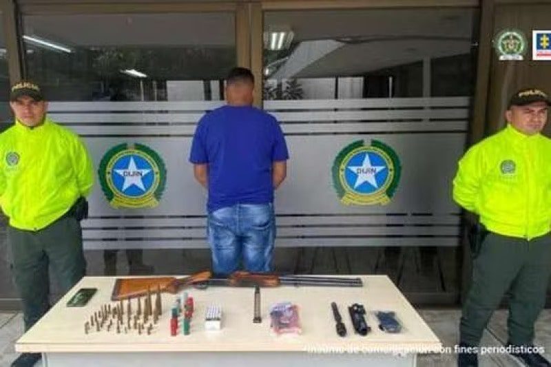  Cayó ante la justicia un mayor del Ejército involucrado en el tráfico de armas para grupos ilegales