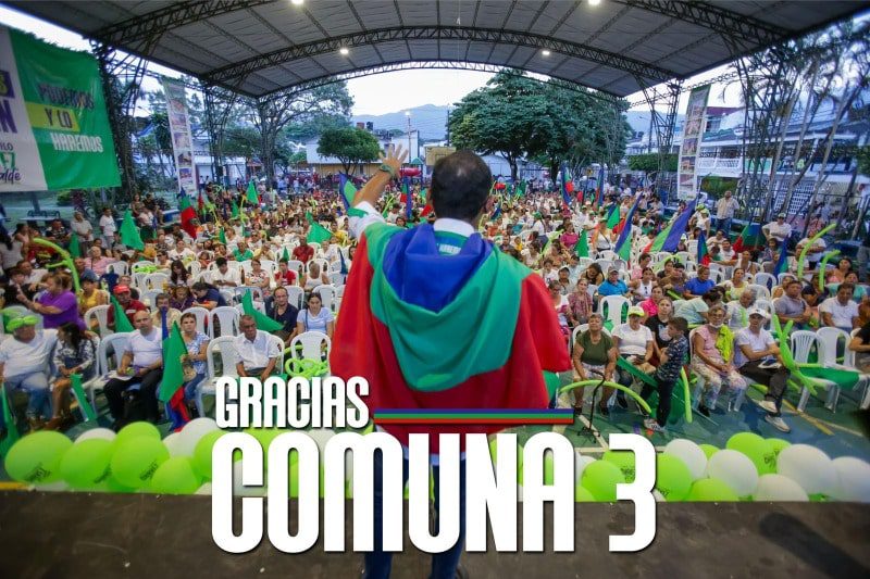  MILES DE PERSONAS EN LAS DIEZ COMUNAS DE VILLAVICENCIO LE DIJERON SÍ AL PRÓXIMO ALCALDE DE VILLAVICENCIO, JUAN CAMILO CHAVEZ