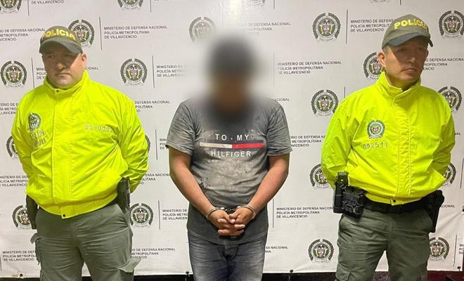  Capturado alias ‘Miller’ sospechoso de lanzar explosivos a la cárcel distrital de Villavicencio