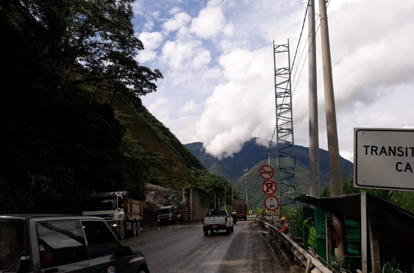 Plan de contingencia vía a Bogotá