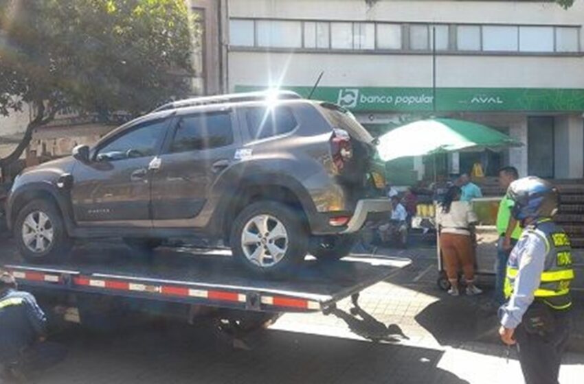  148 carros inmovilizados por transporte pirata