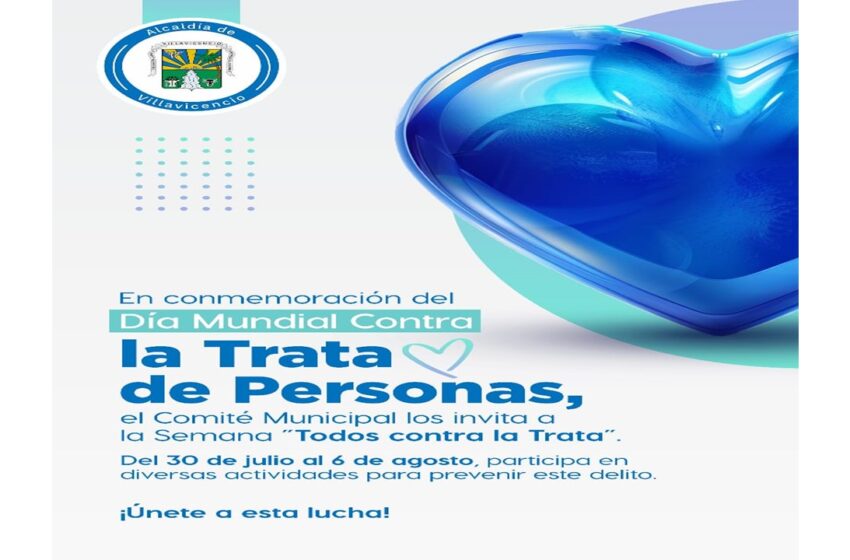  Inicia semana de conciencia contra la trata de personas en Villavicencio
