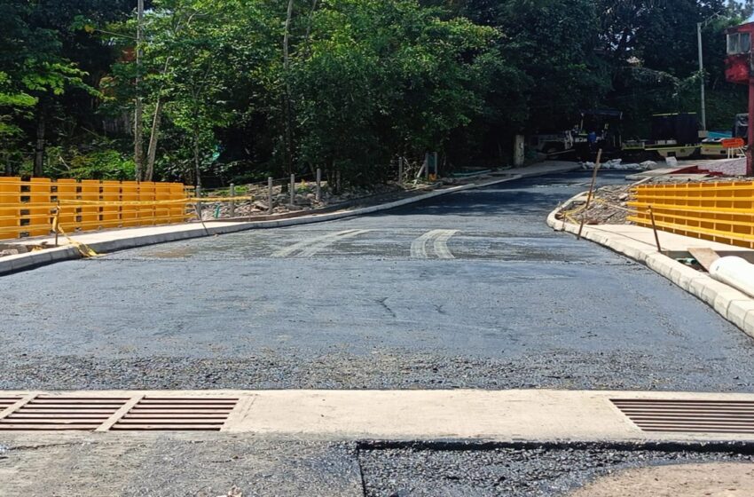  Contratista entregó puente entre la Grama y el parque infantil.