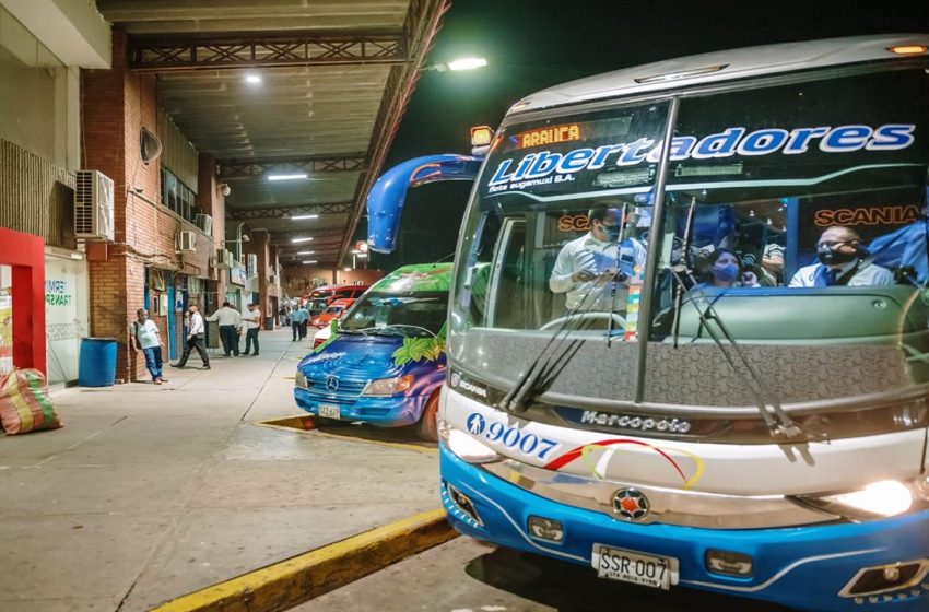  Terminal de Transporte despachará buses los días 25 de diciembre y 1 de enero